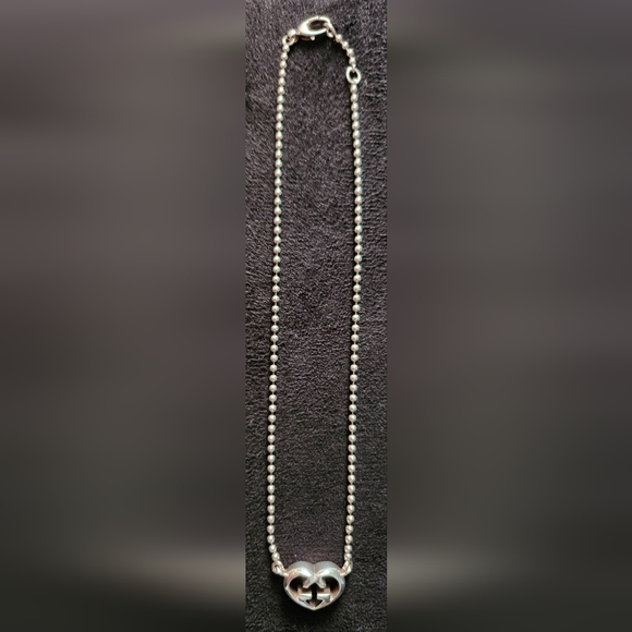 213. EUC Gucci 16" silver 925 choker necklace - Picture 5 of 7